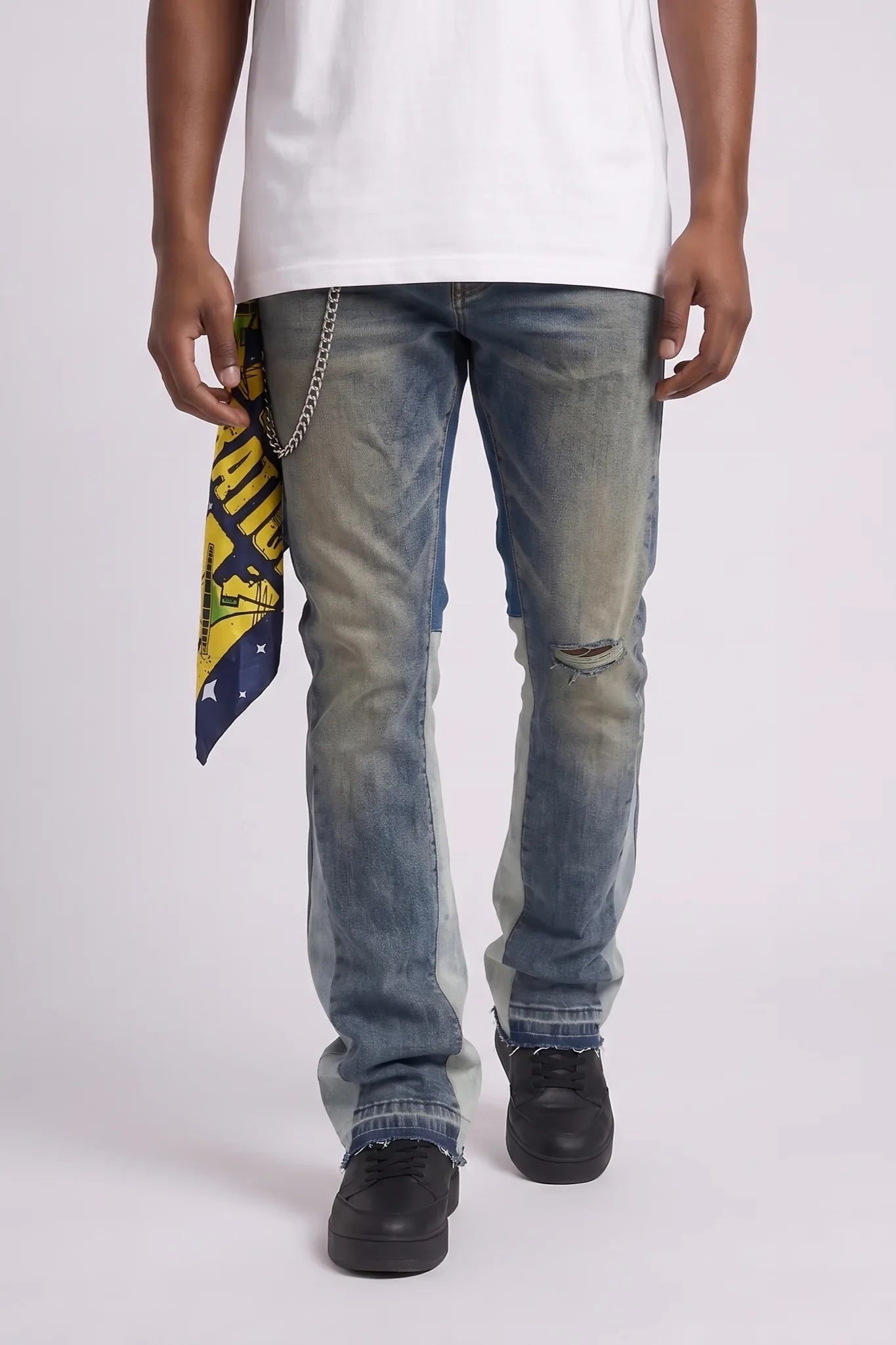 6Th Nbrhd Wolf River Men's Jeans - Faded