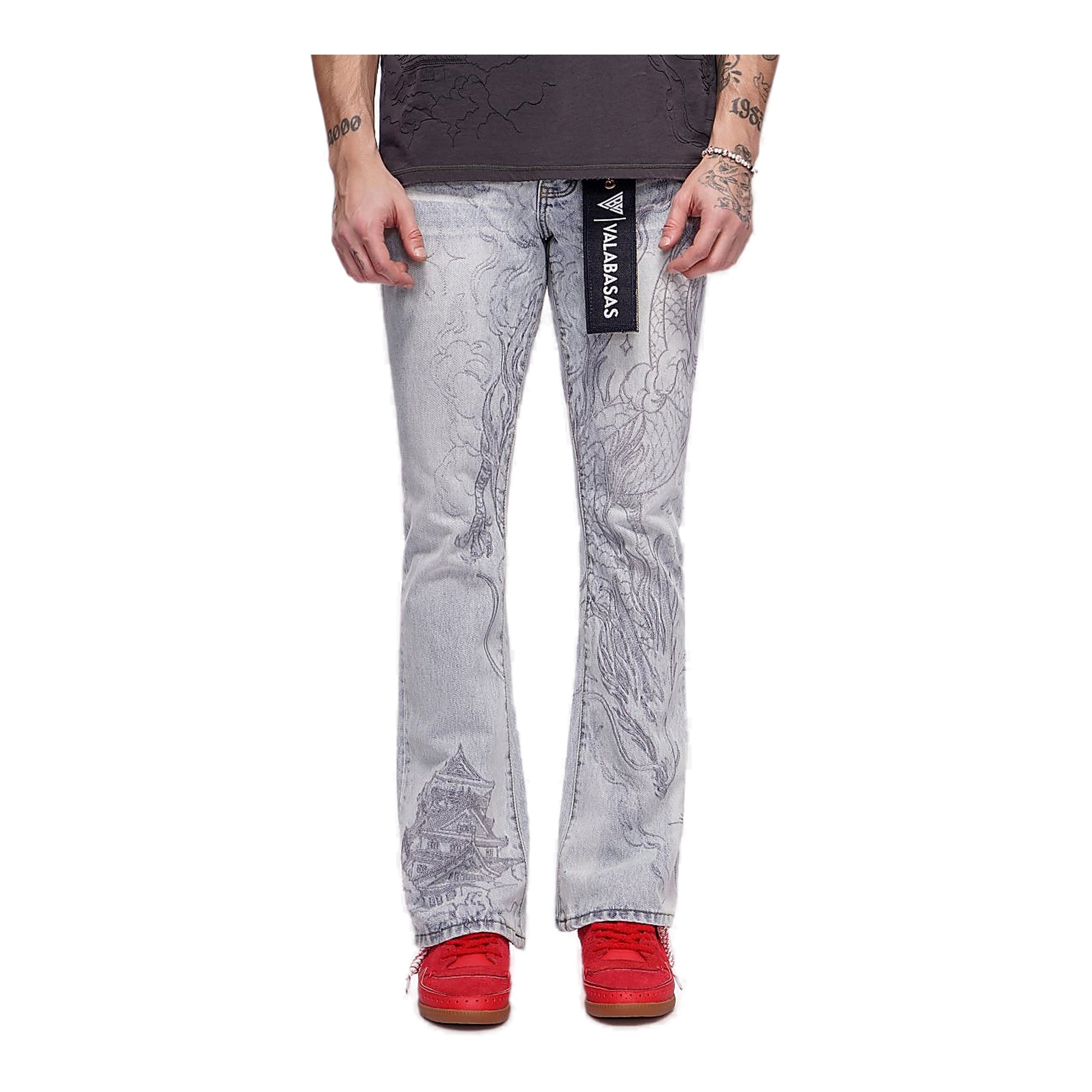Valabasas Serpent Jeans - Stacked Fit