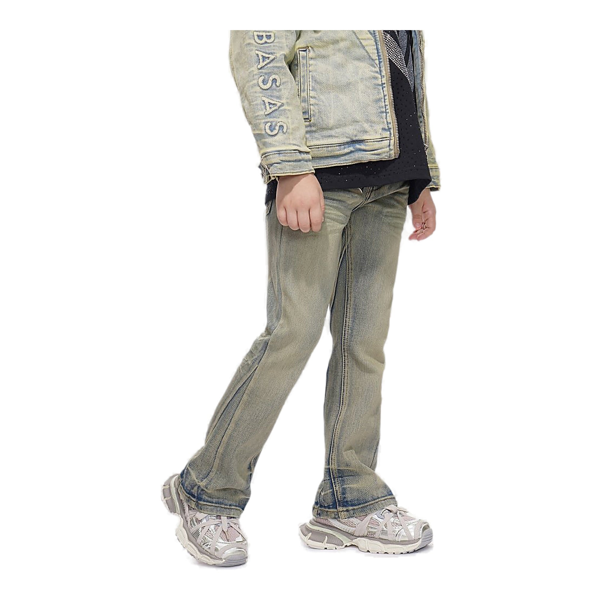 Valabasas V-Logo Youth Jeans - Stacked