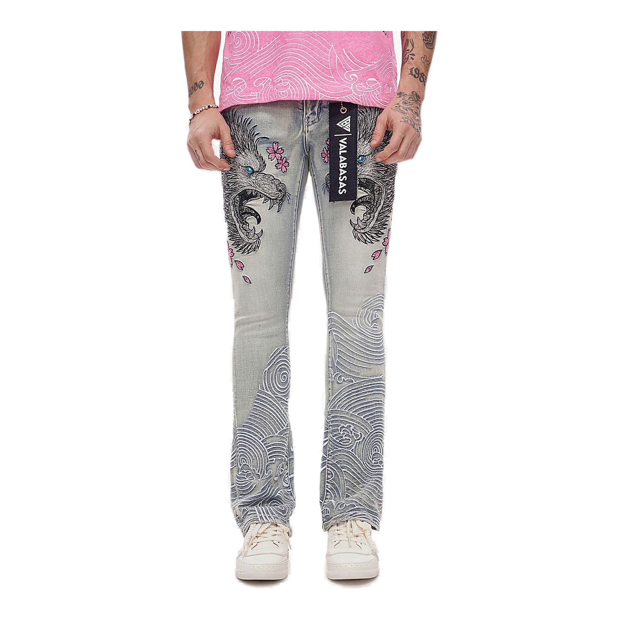 Valabasas Dragon Jeans - Stacked Fit