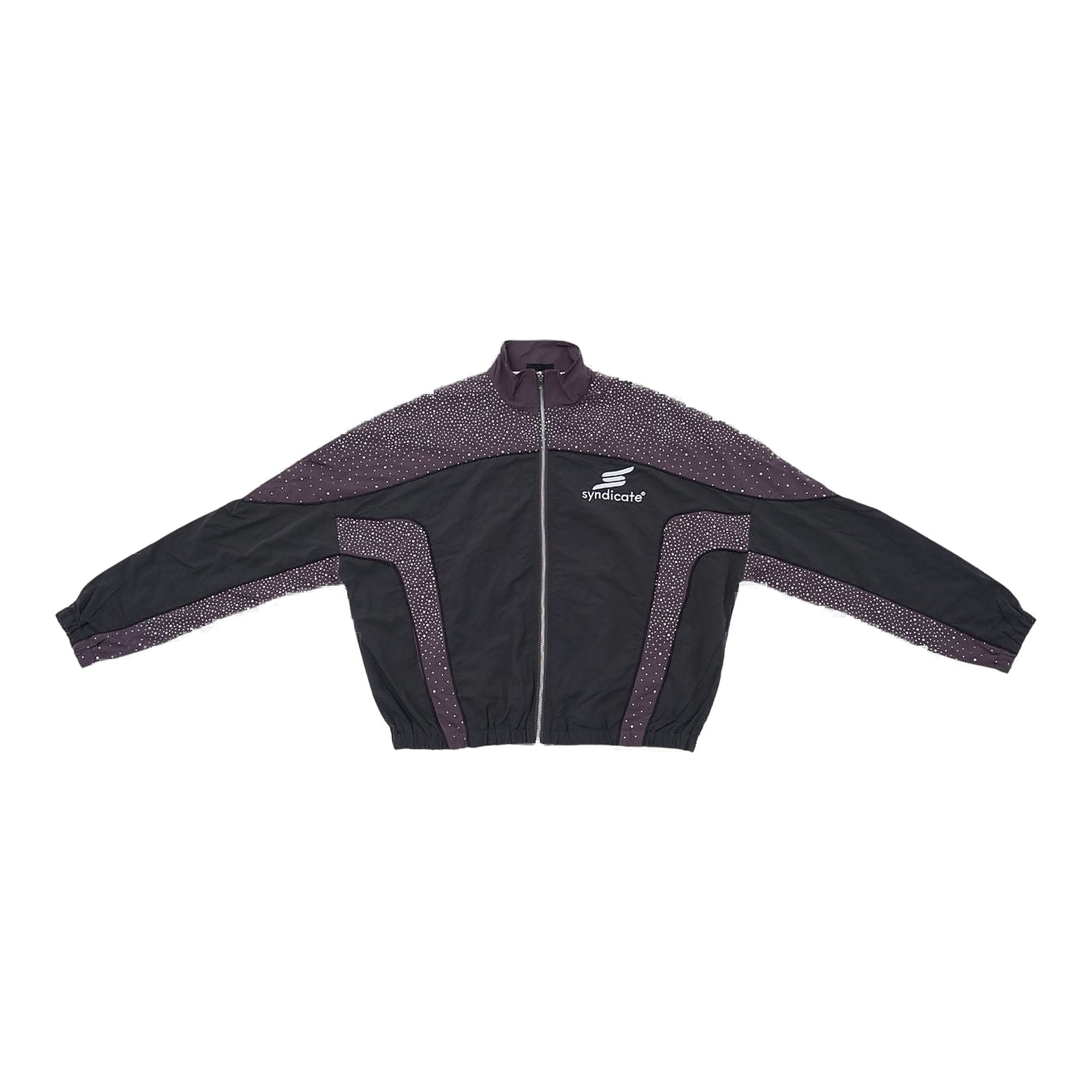Syndicate Nylon Track Jacket - Black
