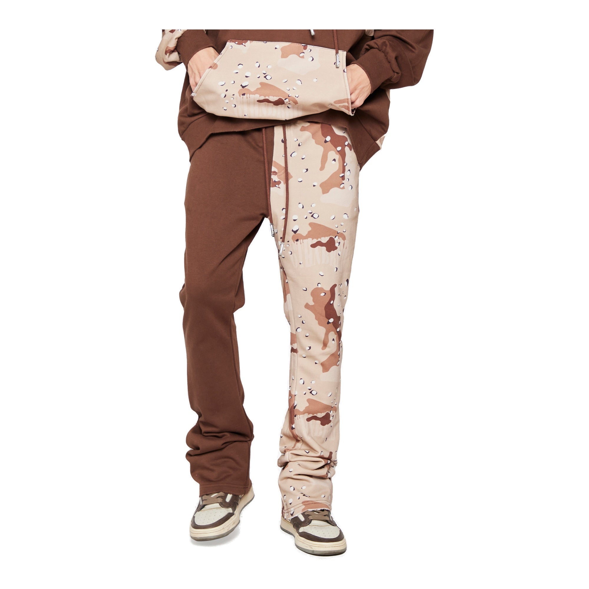 6Th Nbrhd Tank Men's Sweatpants - Brown