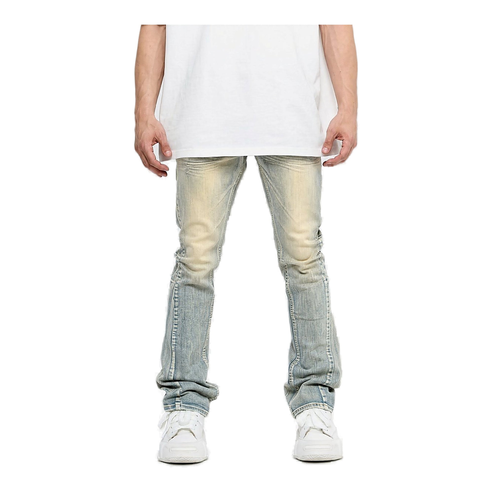 Valabasas Whisker Jeans - Stacked Fit