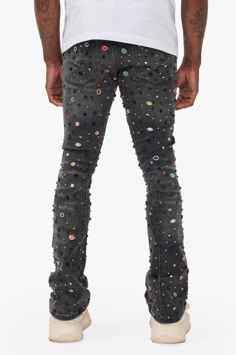 Alguero Black Grey Stacked - Valabasas