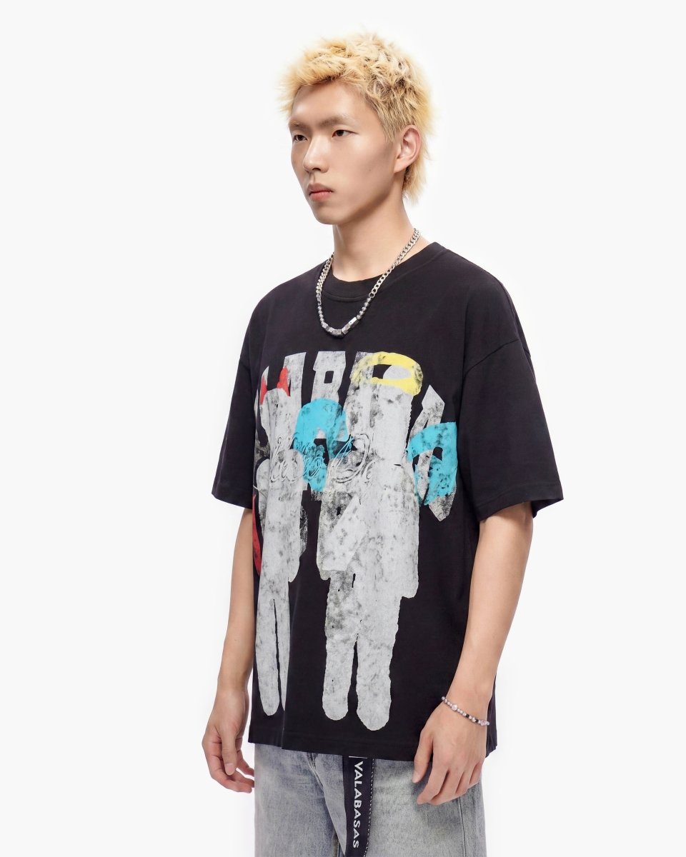 Angel Tee Black - Valabasas