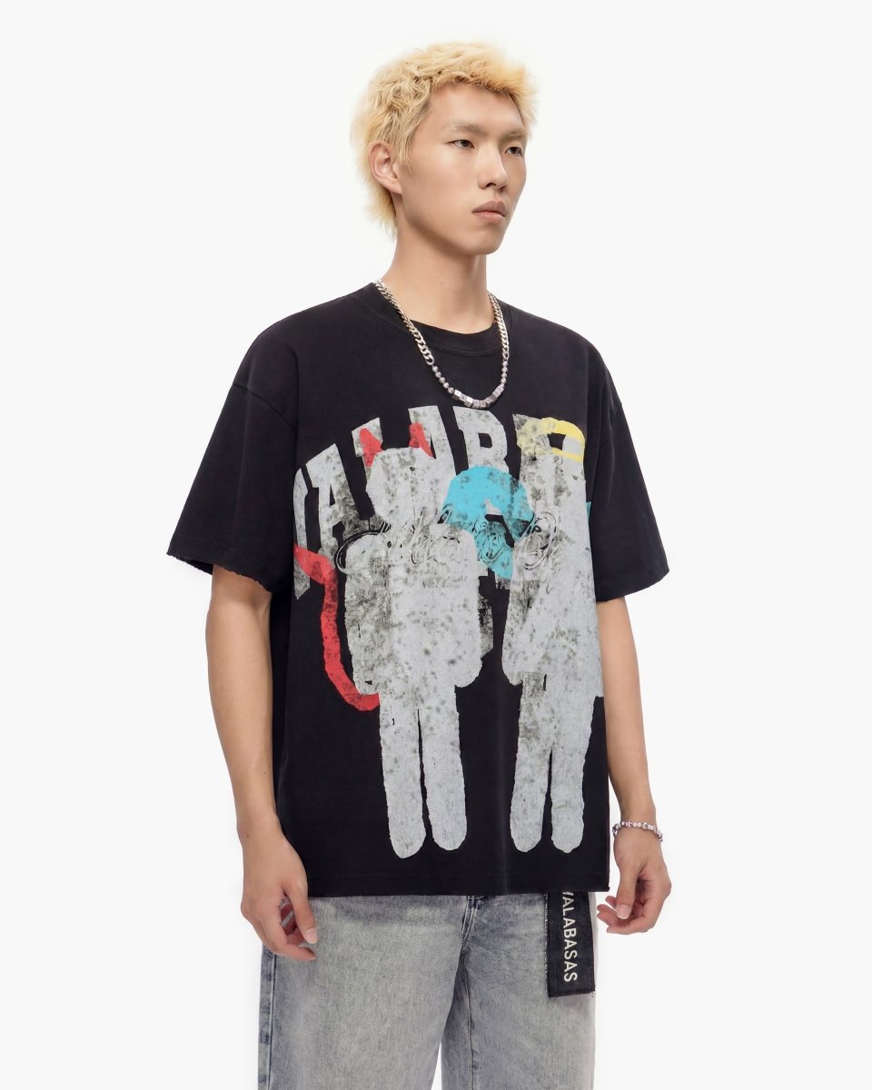 Angel Tee Black - Valabasas