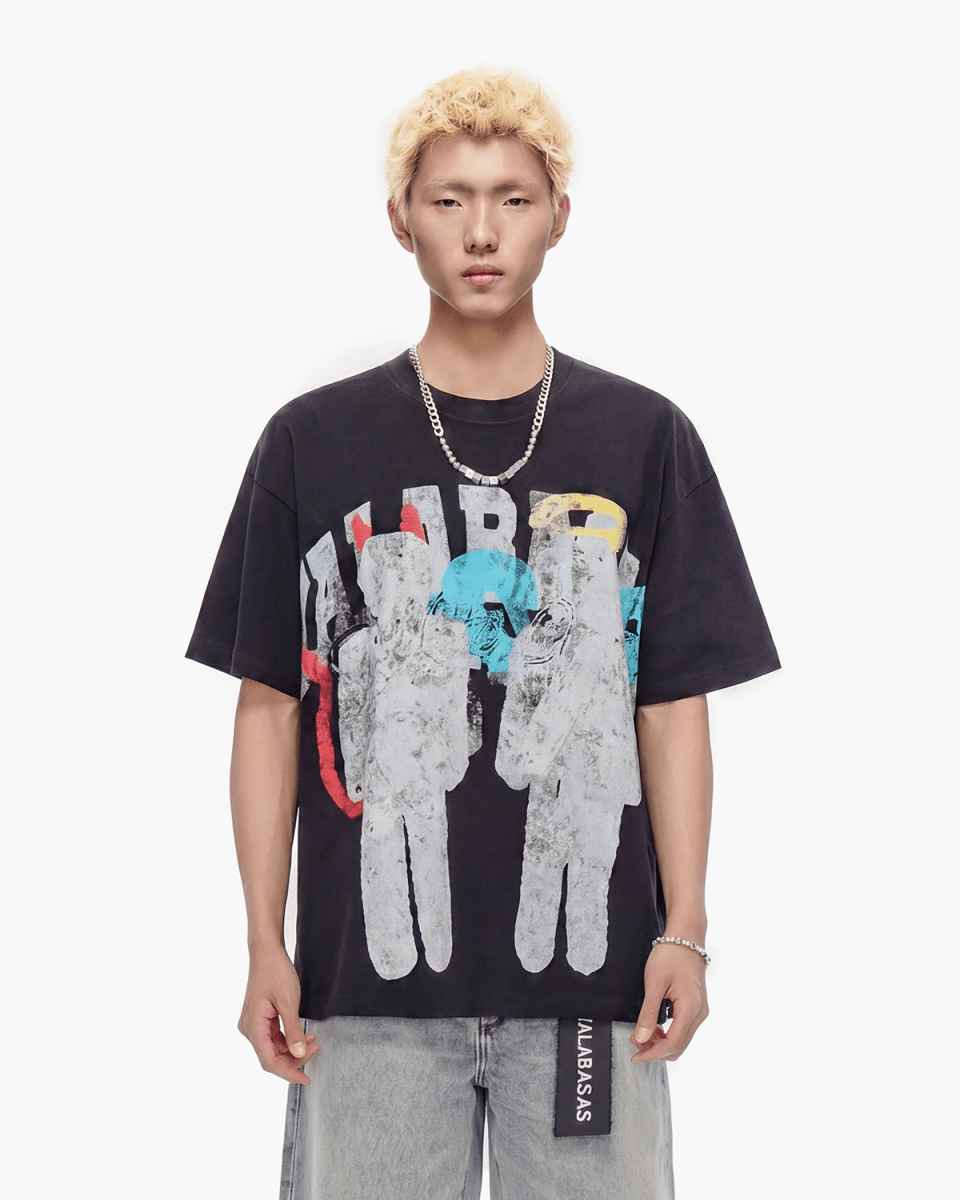 Angel Tee Black - Valabasas