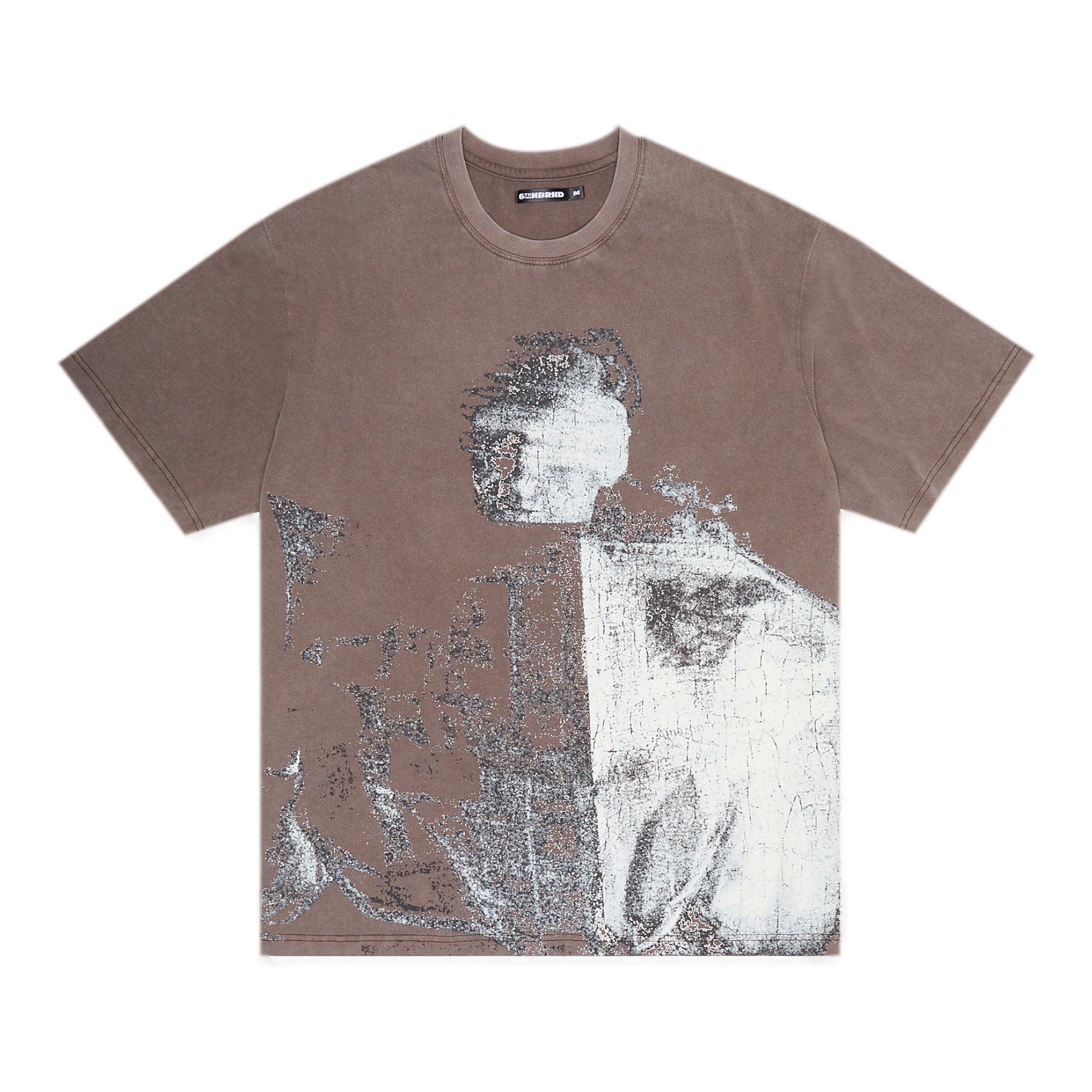 6Th Nbrhd Ashes Men's T-Shirt - Brown