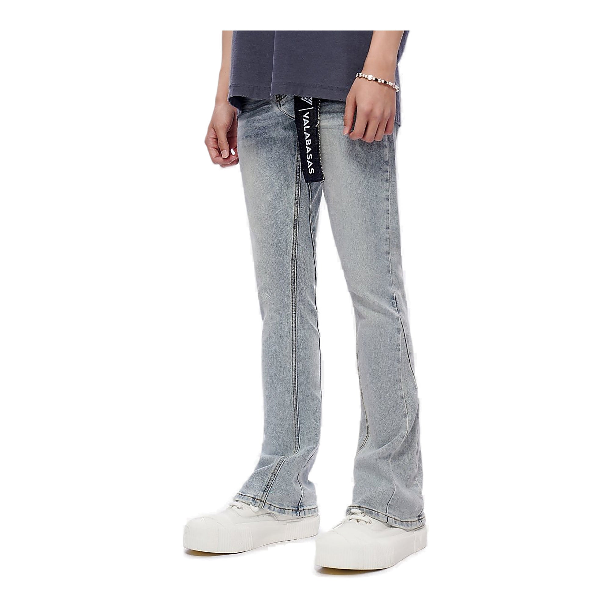 Valabasas Stacked Jeans - Light Wash