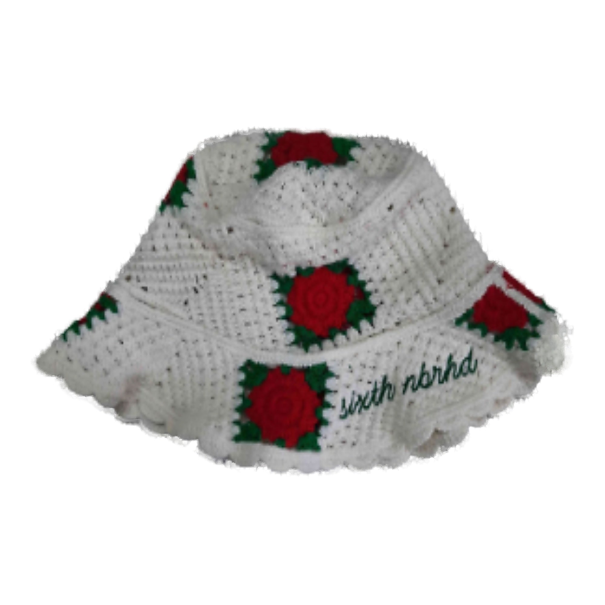 6Th Nbrhd "Livin" Bucket Hat - Crocheted