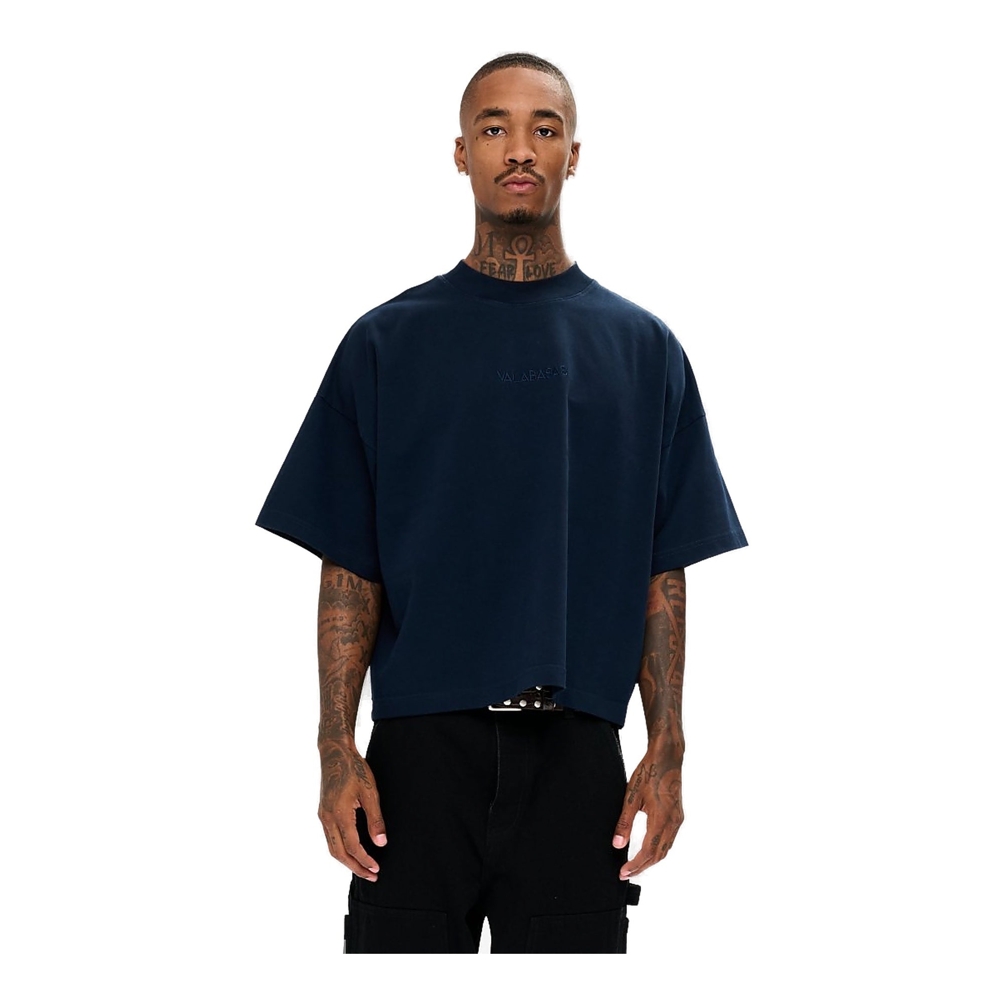 Valabasas Essential Crop Tee Men - Navy