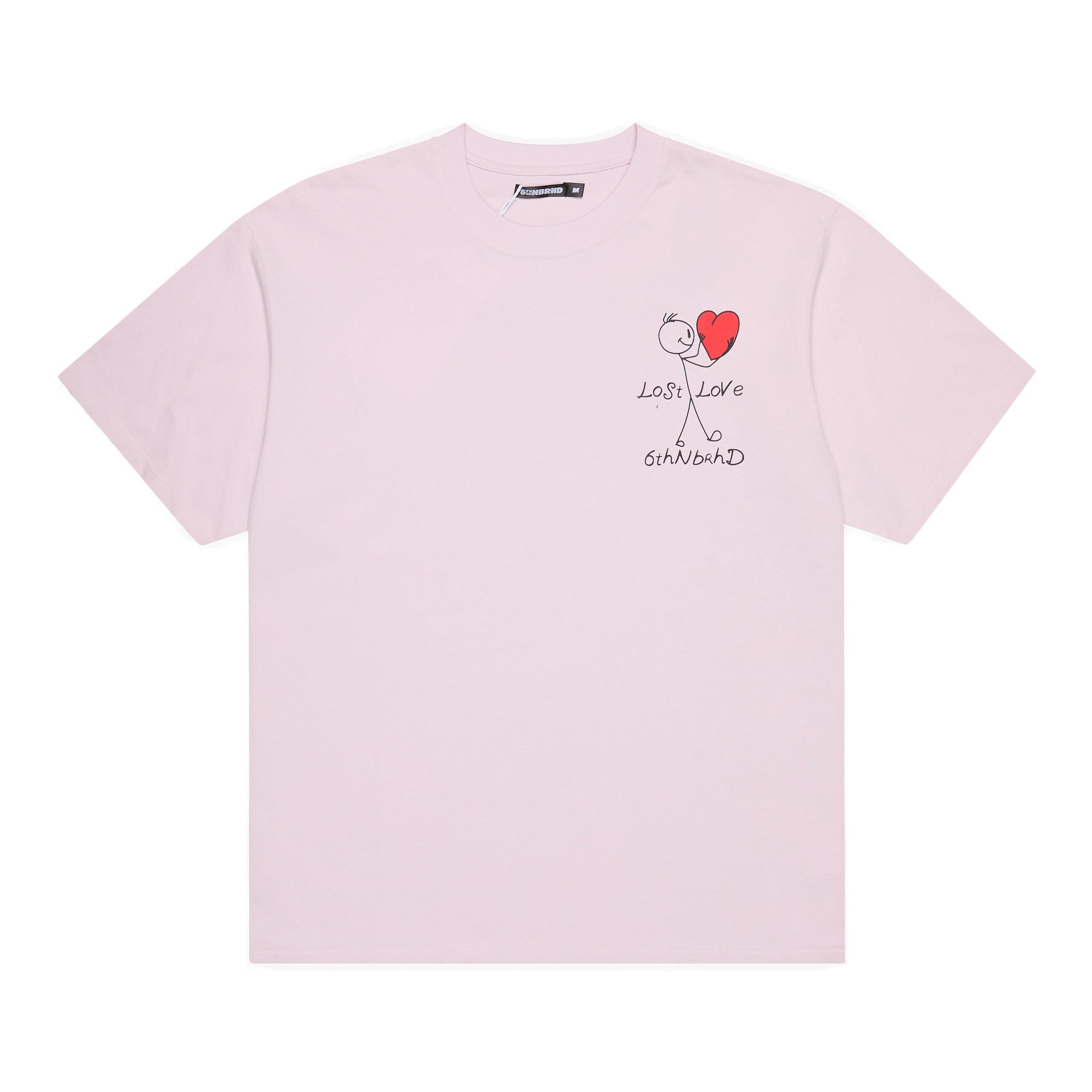 6Th Nbrhd Yes/No Men's T-Shirt - Light Pink