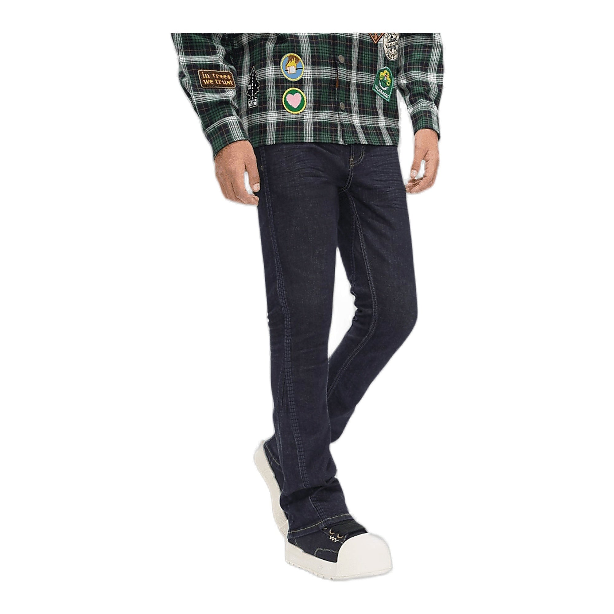 Valabasas Cody Stacked Men's Skinny Jeans - Dark Wash