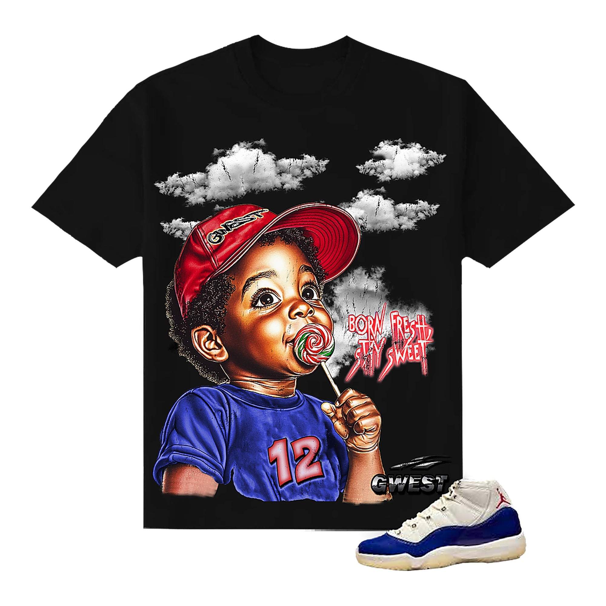 G-West Candy Kid Oversized Tee - Black