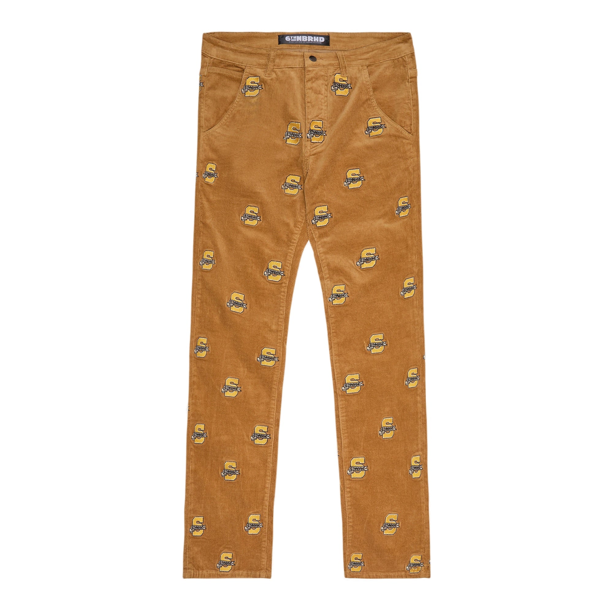 6Th Nbrhd Slacks Men's Pants - Brown