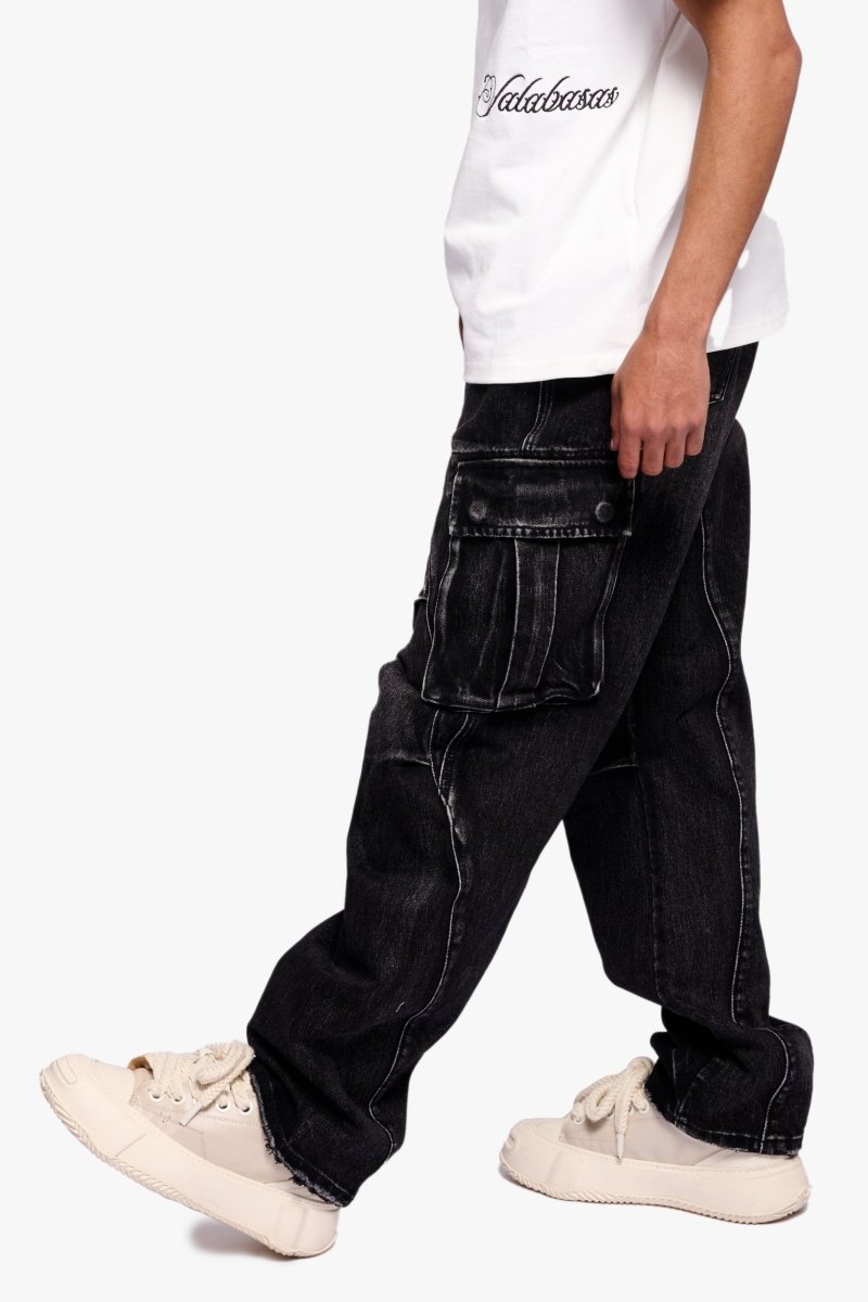 Banda Baggy Dark Grey Wash - Valabasas