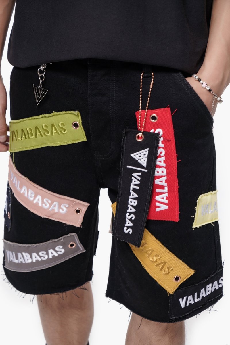 Banner Jorts Jet Black - Valabasas