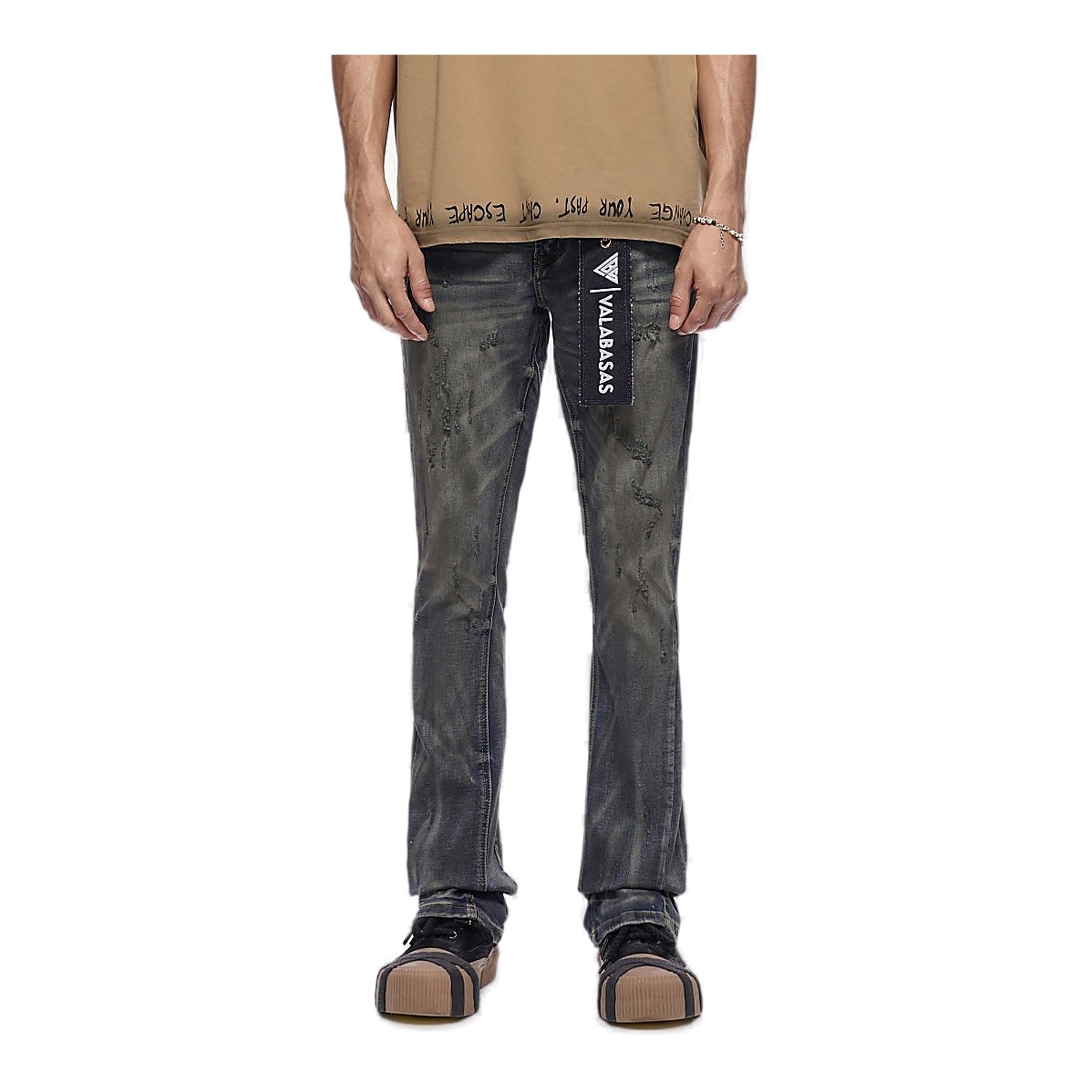 Valabasas Patch Jeans - Stacked