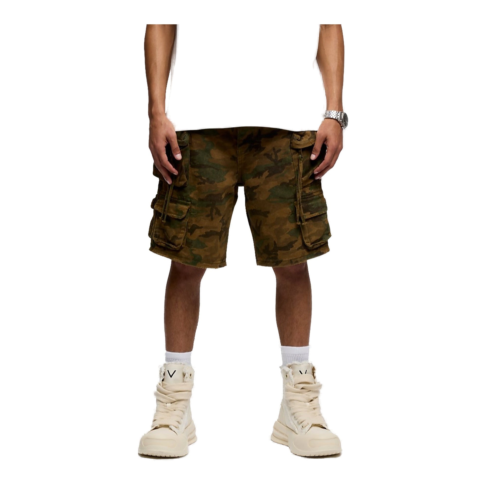Valabasas Descend Er Moss Men's Shorts - Camouflage