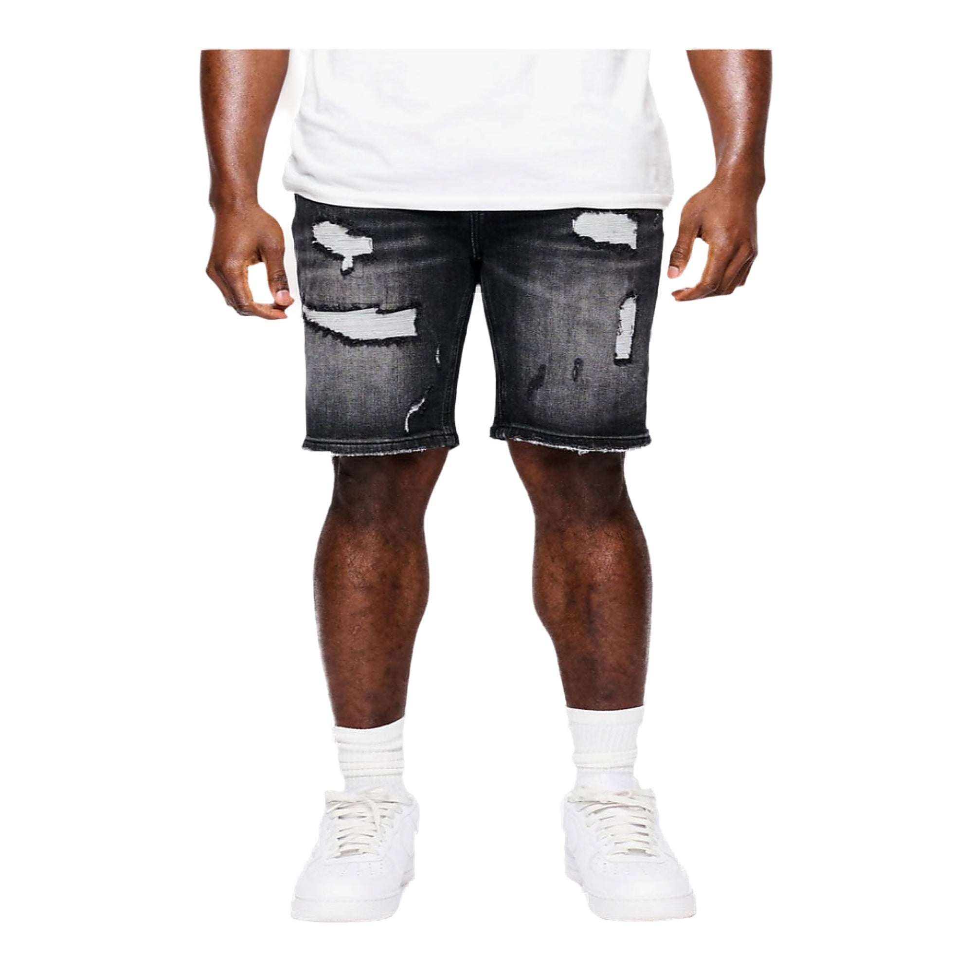 Anom Denim "Horizan Shorts" - Distressed