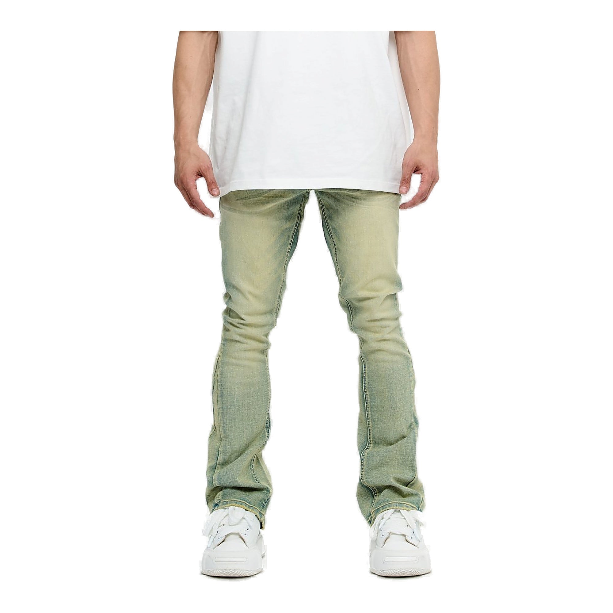 Valabasas Mr. Stacked Vintage Wash Men's Jeans - Light Wash