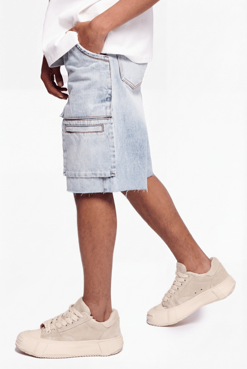 Bound Light Blue Jorts - Valabasas