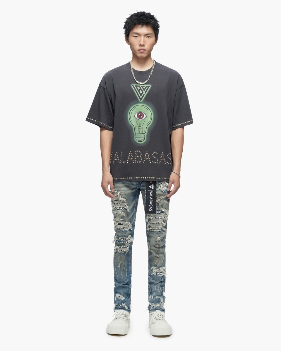 Bright Minds Vintage Grey Tee - Valabasas
