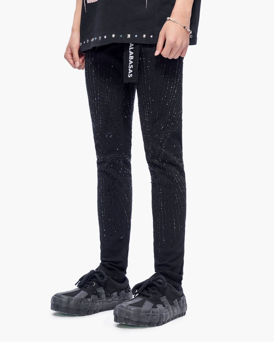 Brixton Skinny Jet Black - Valabasas
