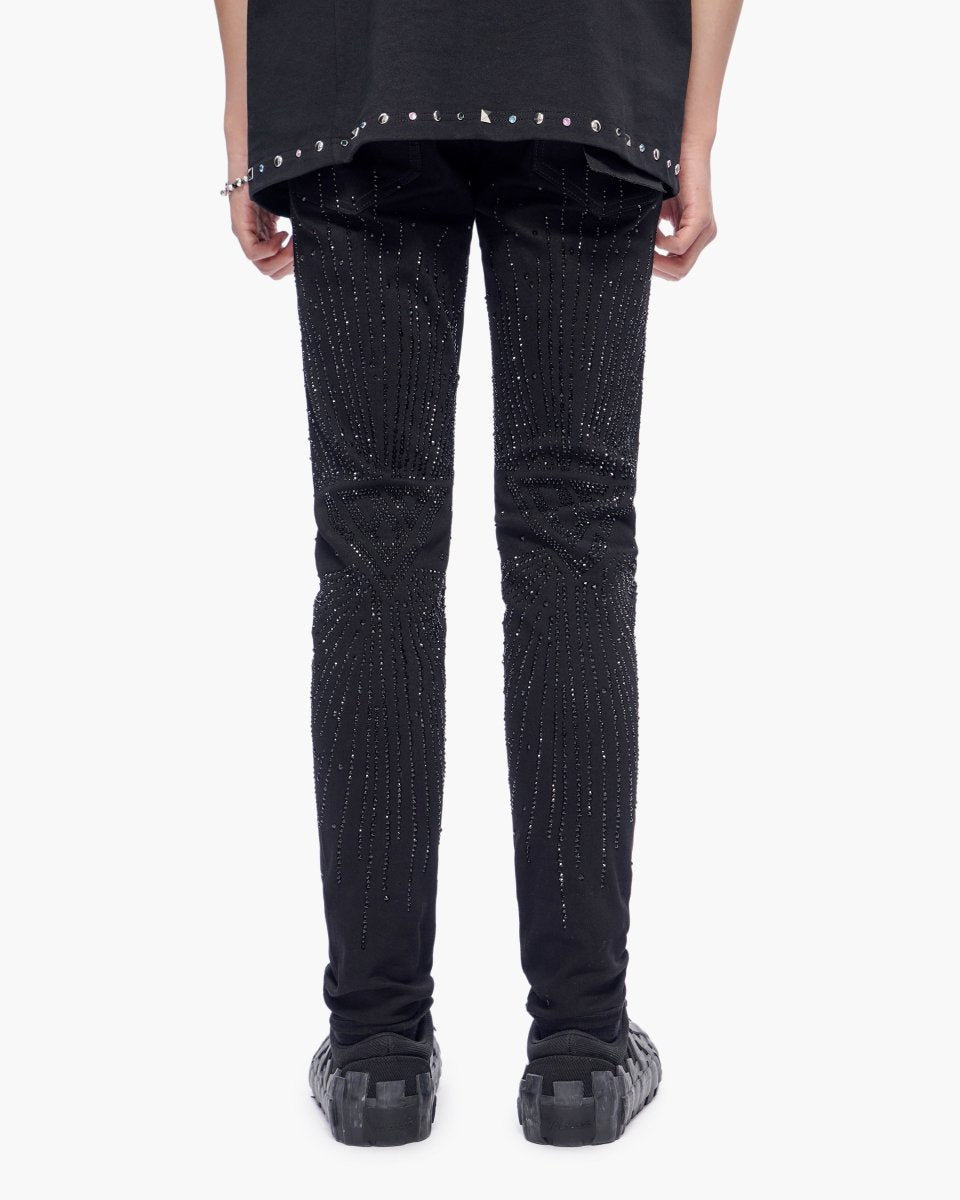 Brixton Skinny Jet Black - Valabasas