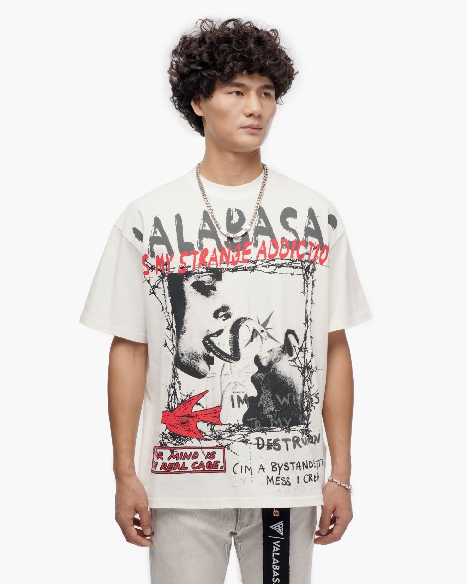 Bystander White Tee - Valabasas