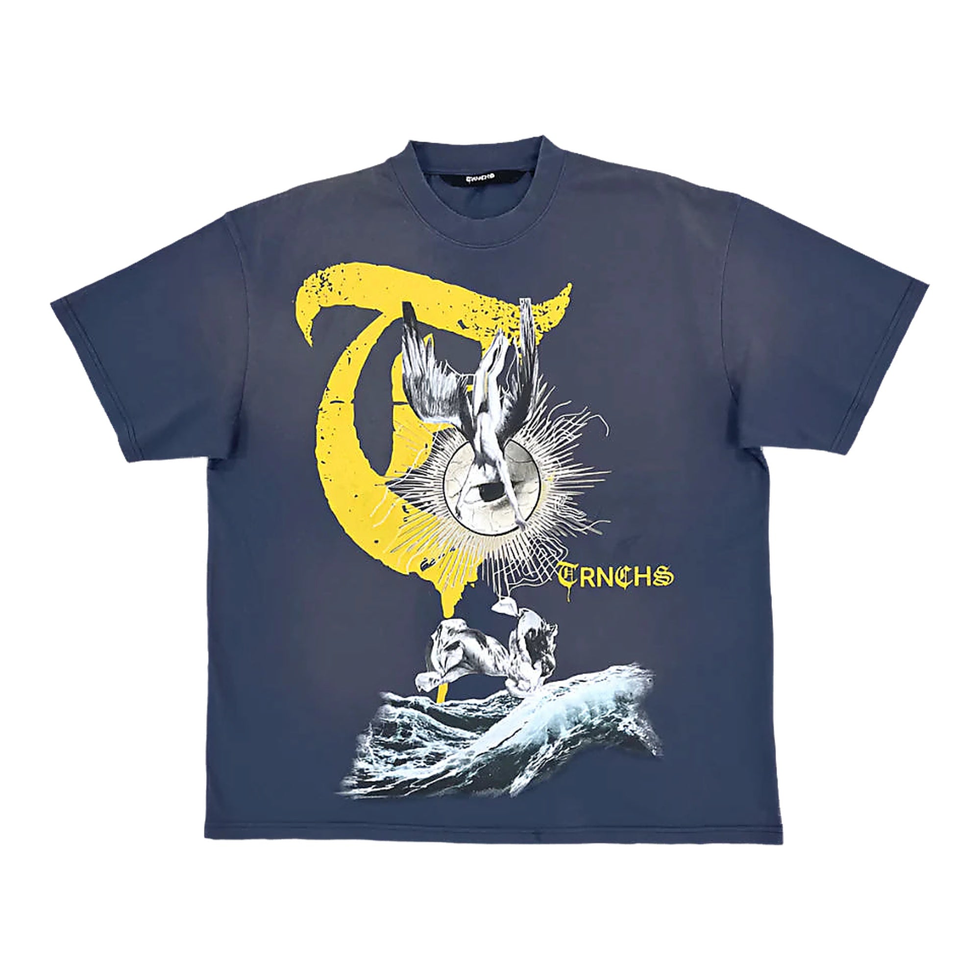 Trnchs Weight Of Wings Men's T-Shirt - Navy