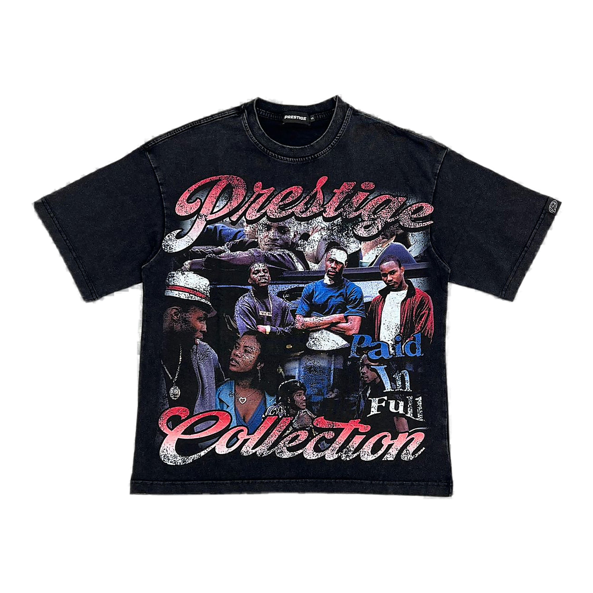 Prestige Denim Paid N Full T-Shirt - Graphic Black