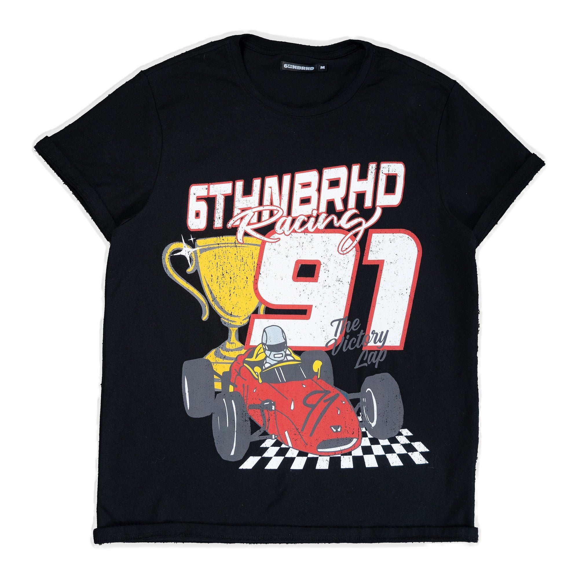 6Th Nbrhd Driven Men's T-Shirt - Black