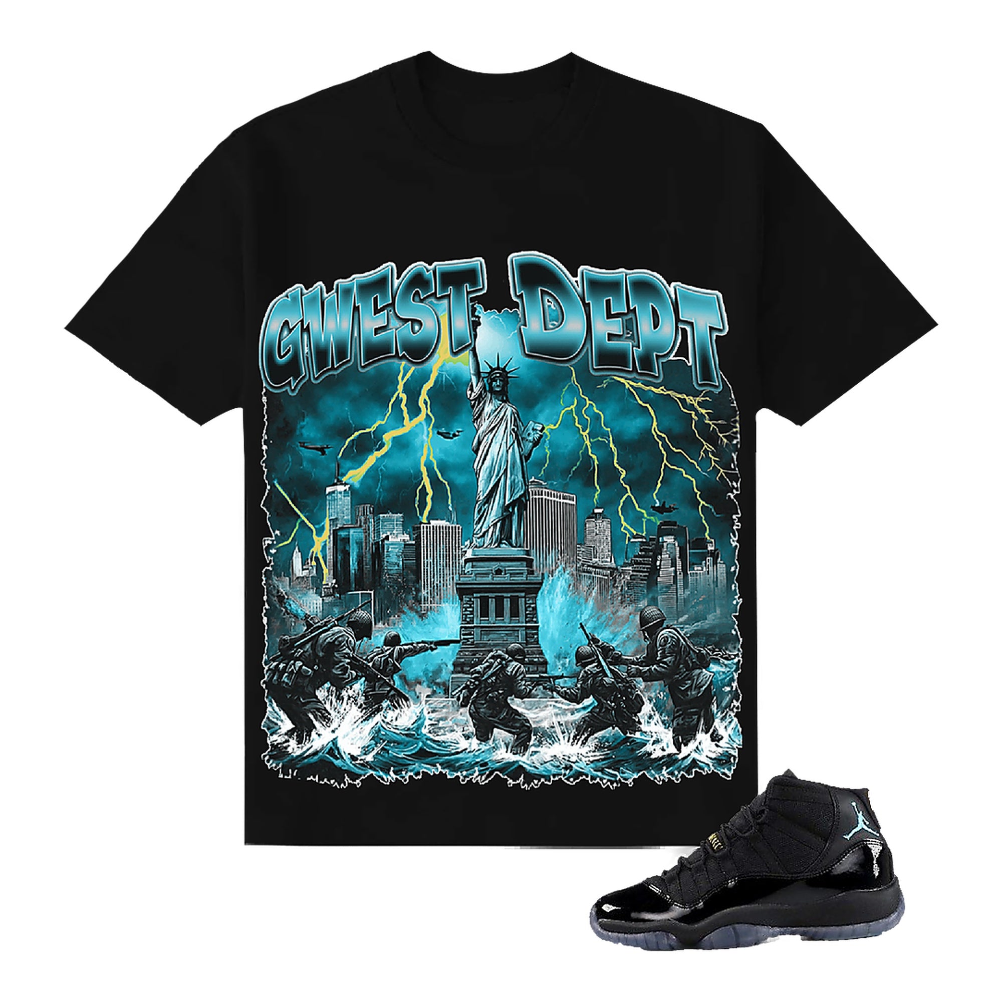 G-West Liberty Storm Oversized Tee