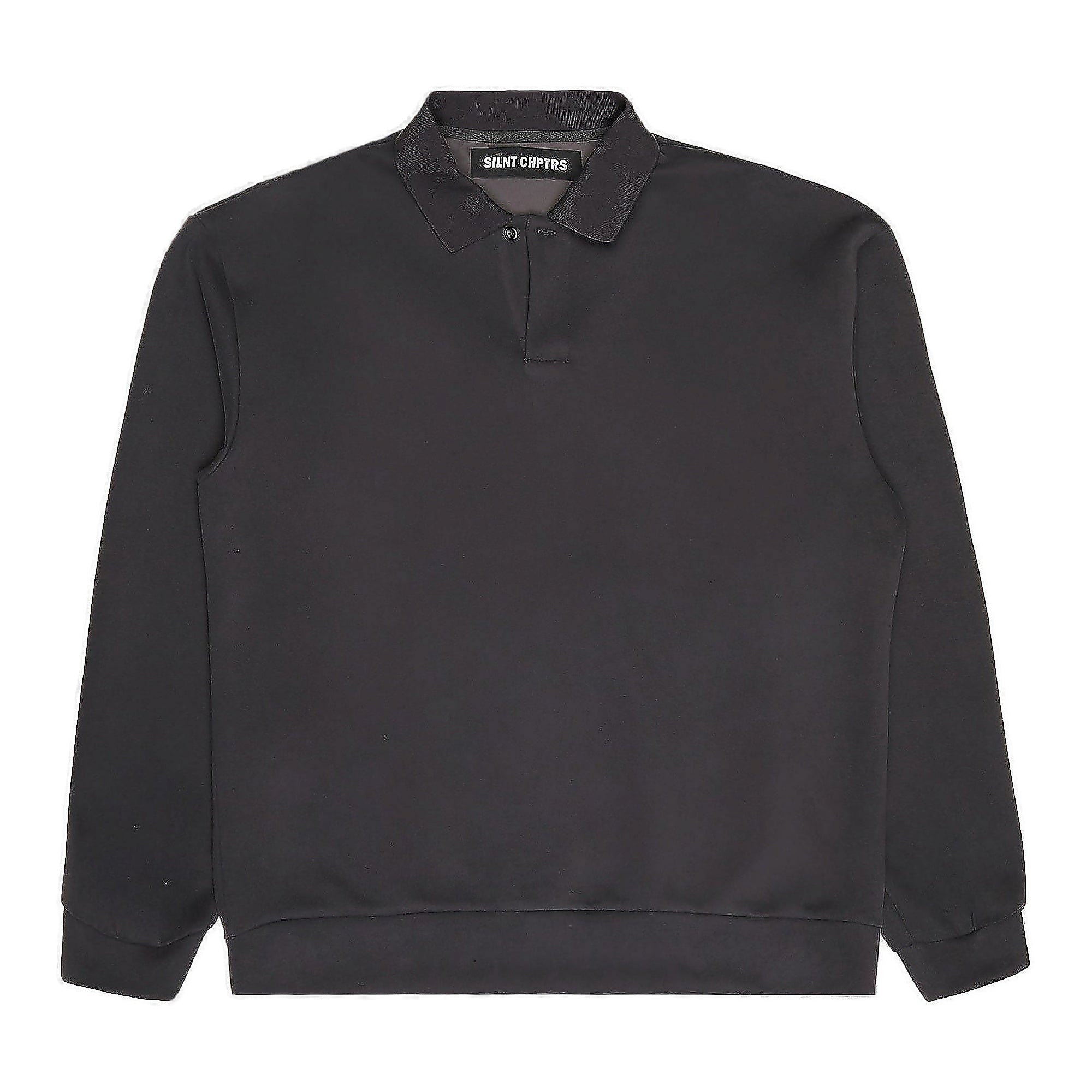 Silnt Chptrs Ready Ribbed Polo Shirt - Long-Length Grey