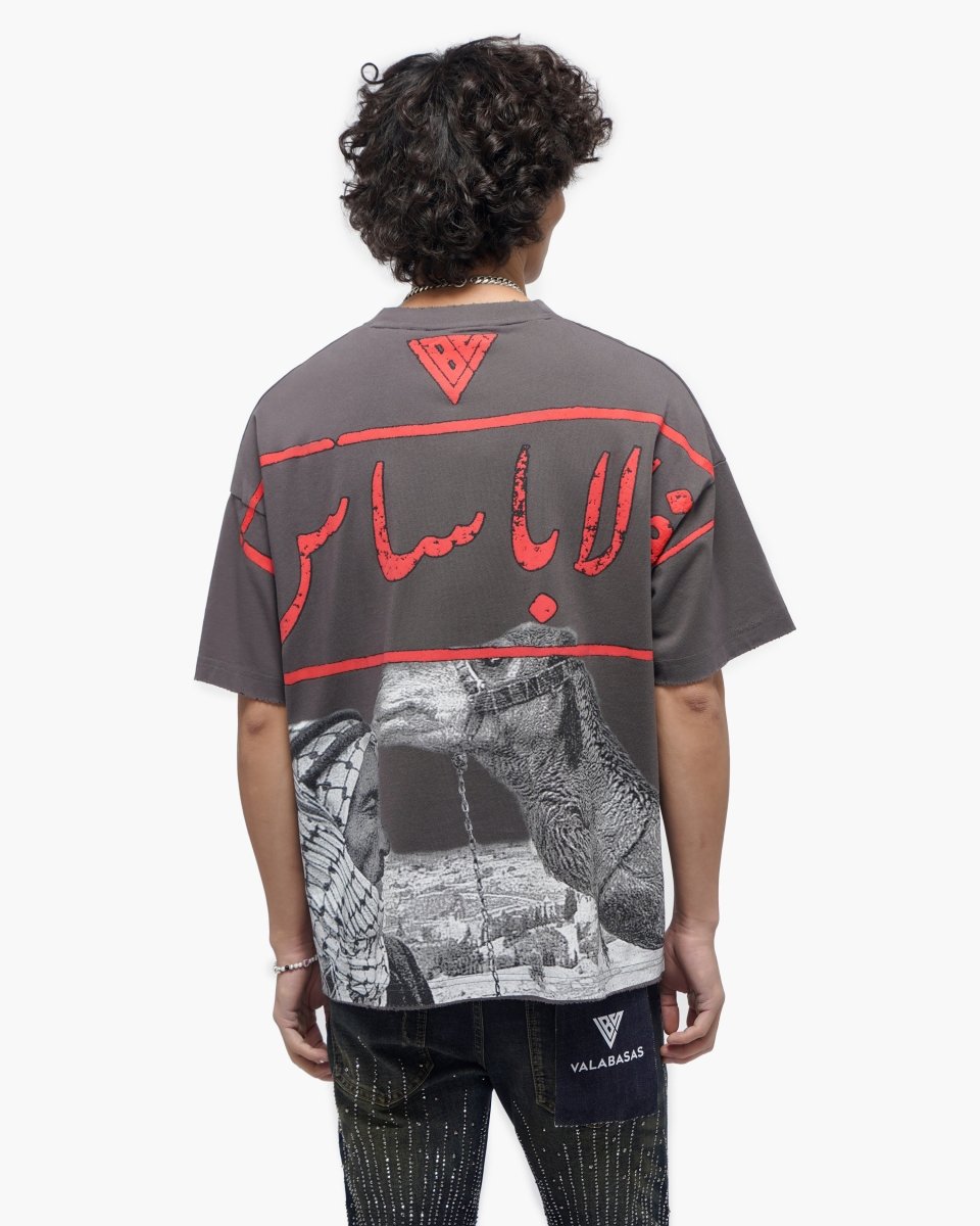 Camel Grey Tee - Valabasas