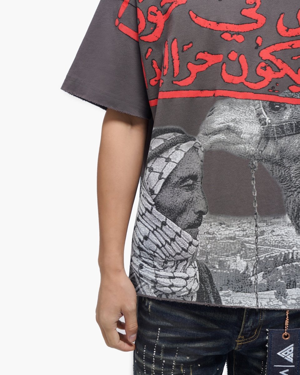 Camel Grey Tee - Valabasas