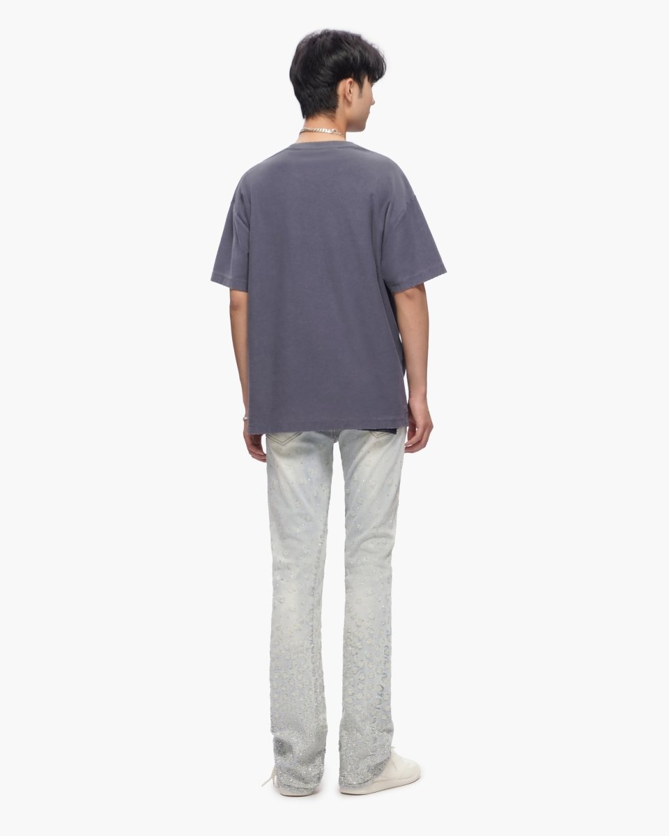 Canite Stacked Light Blue Wash Jeans - Valabasas
