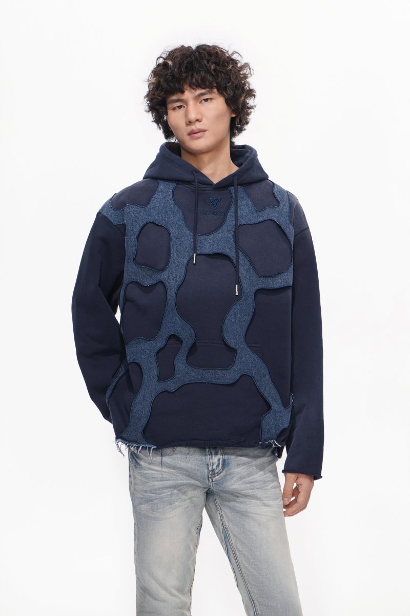 Cappa Blue Hoodie - Valabasas