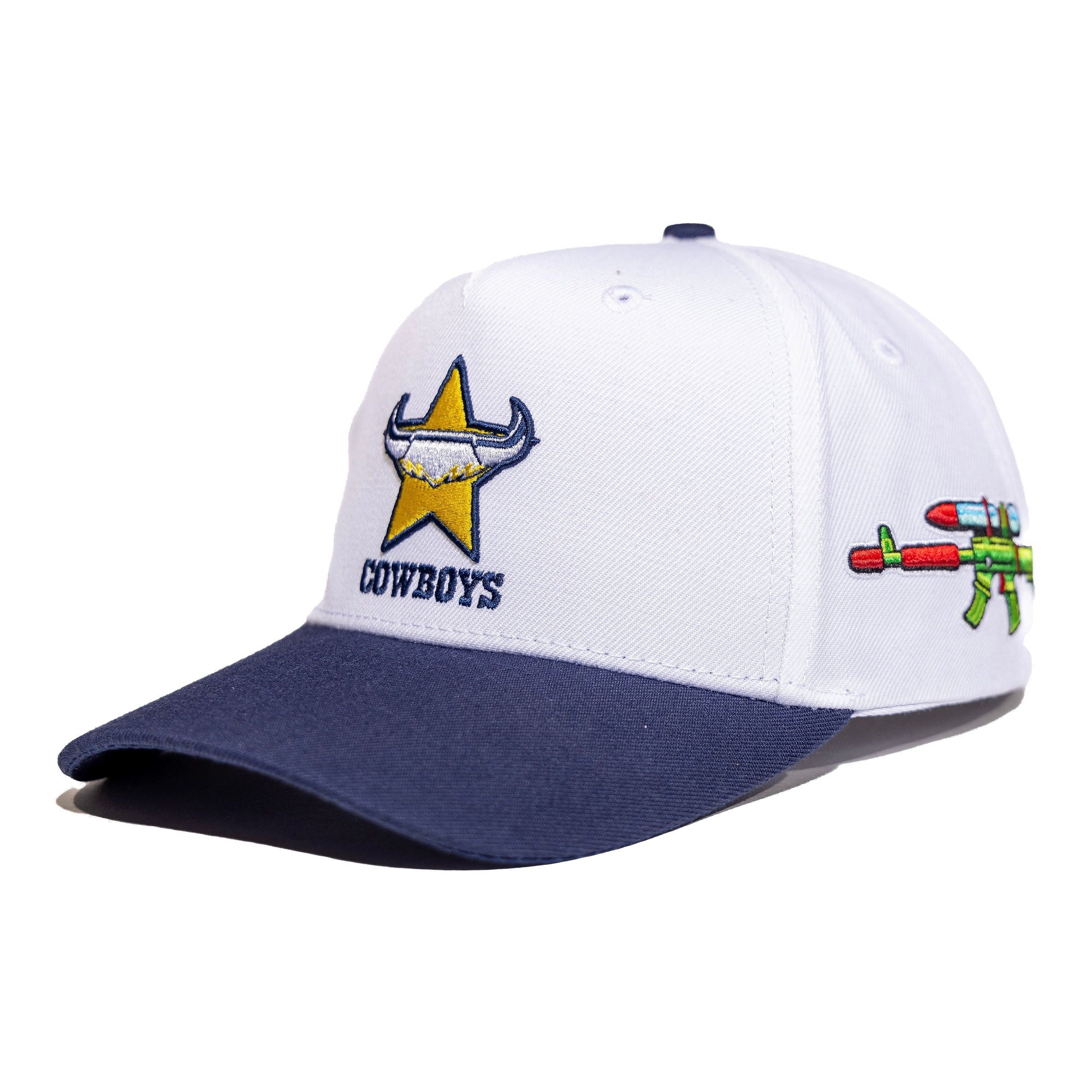 Gth "Dallas Them Boys Snapback" Hat - White
