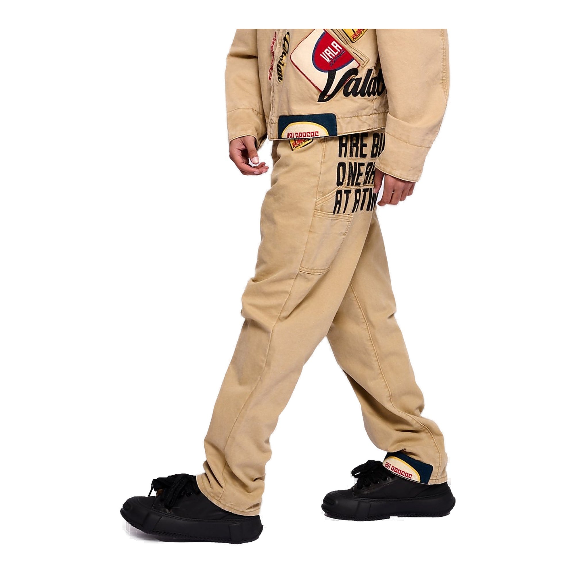 Valabasas Stance Khaki Straight Jean - Beige