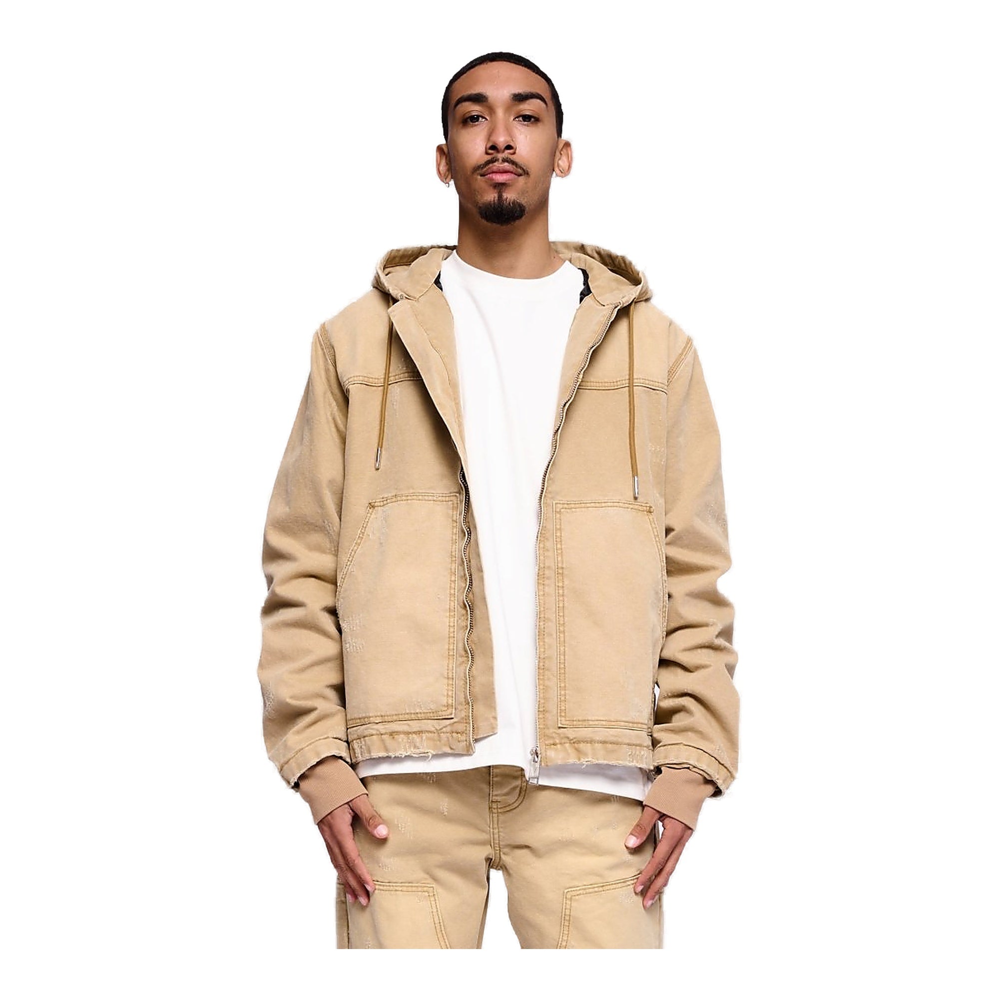 Valabasas Nest Jacket Men's Beige Coat