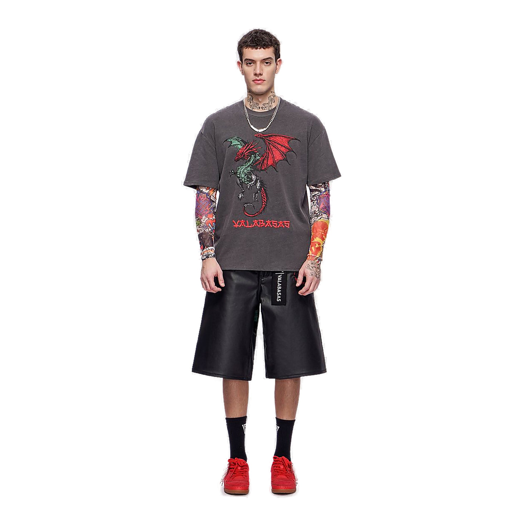 Valabasas Tatsu Shorts - Dragon Graphic