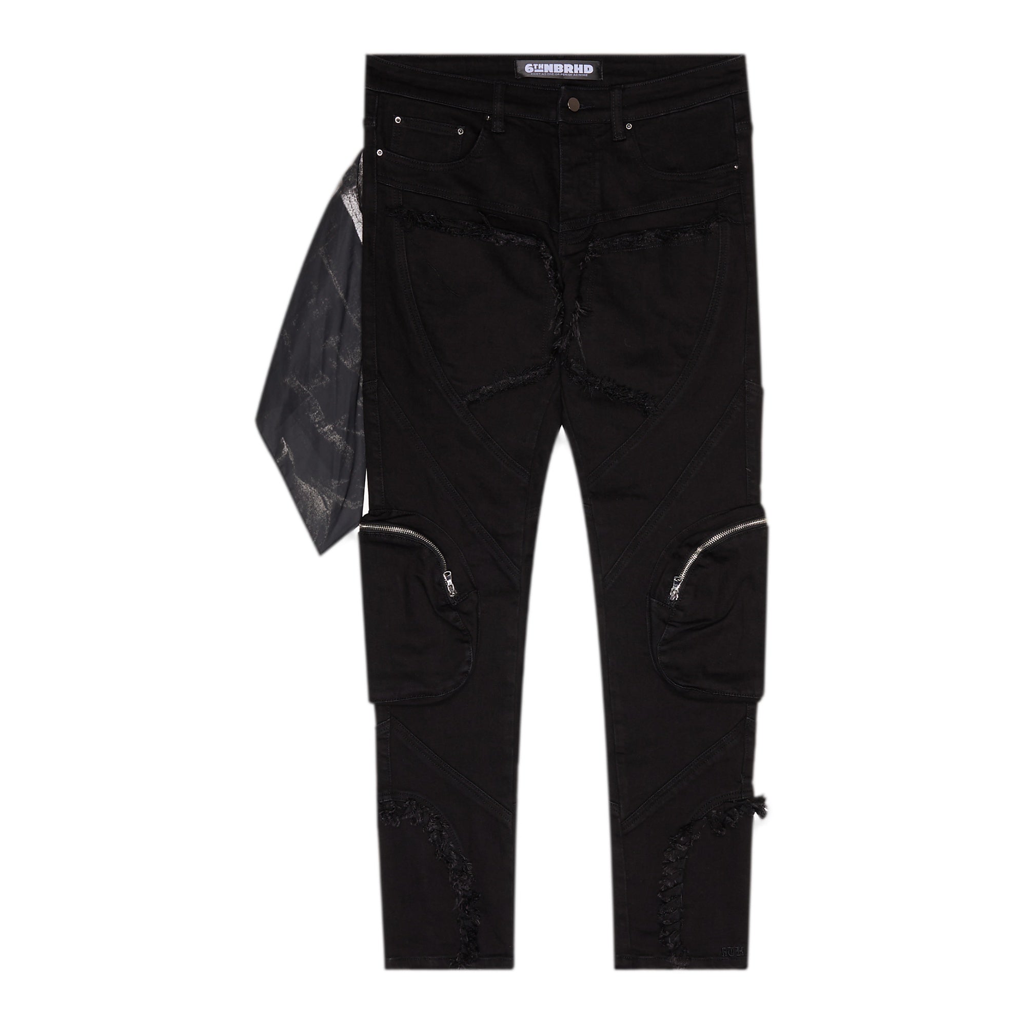 6Th Nbrhd Raven Men's Jeans - Black