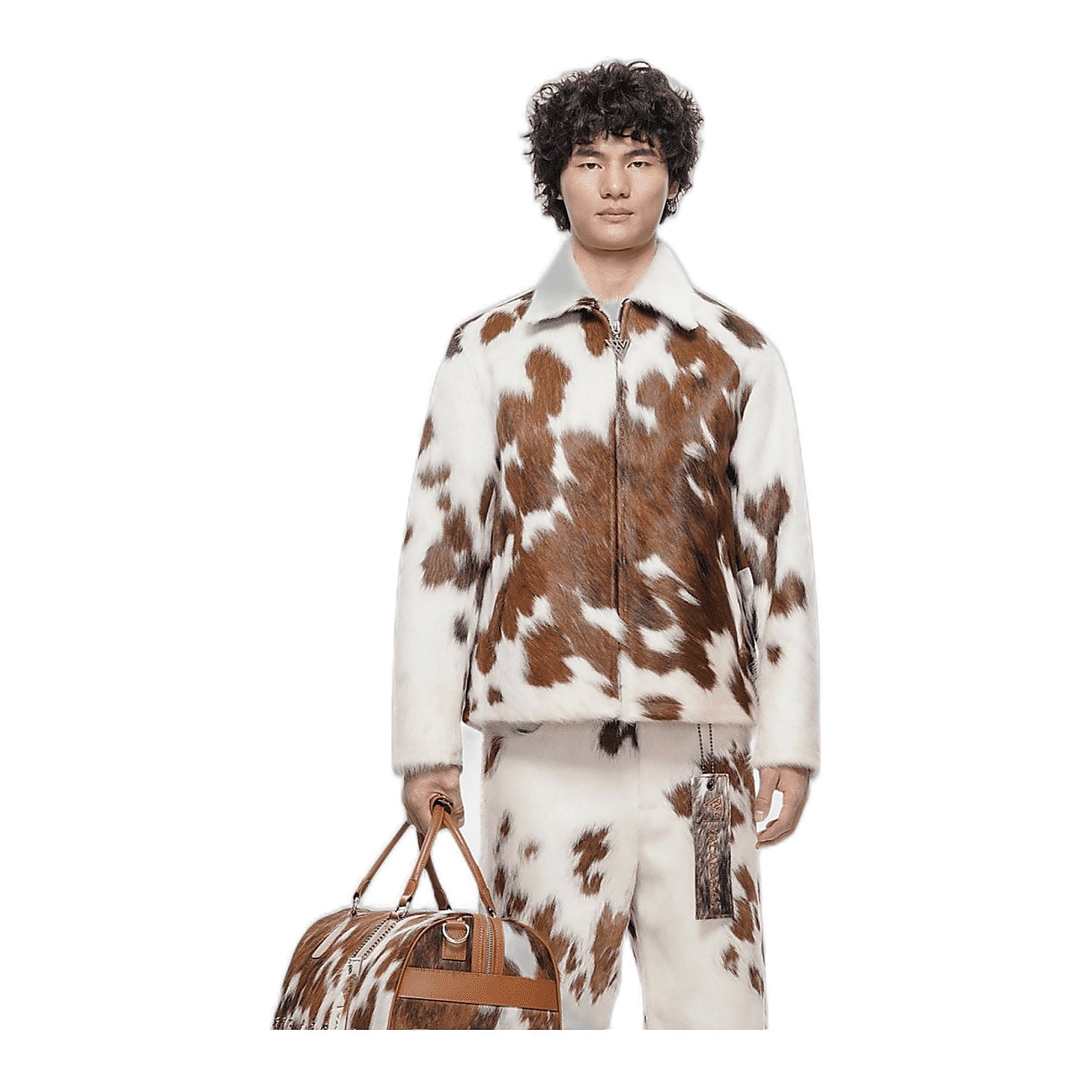 Valabasas Pyramid Jacket - Studded Brown