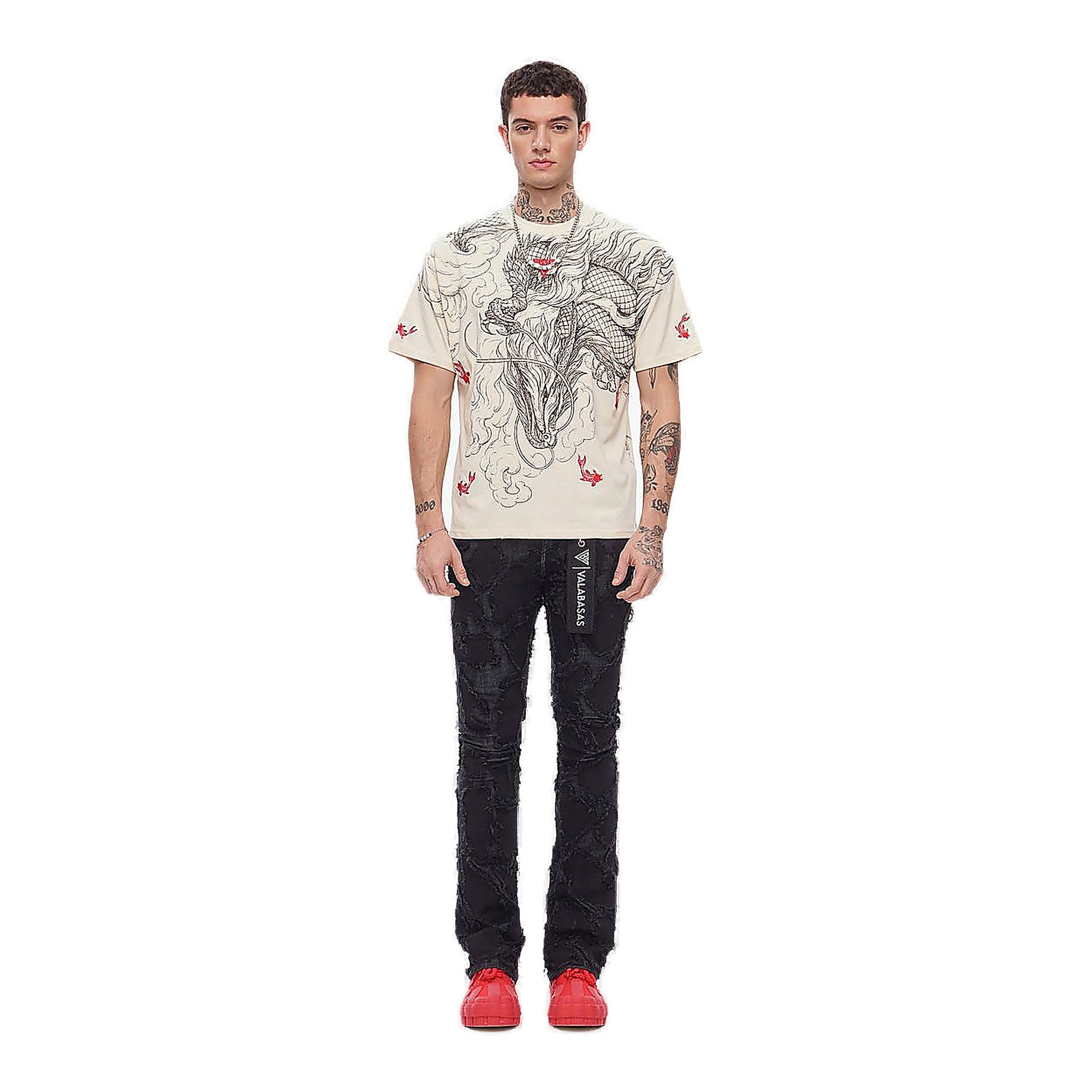 Valabasas Mythic Tee - Wraparound Graphic