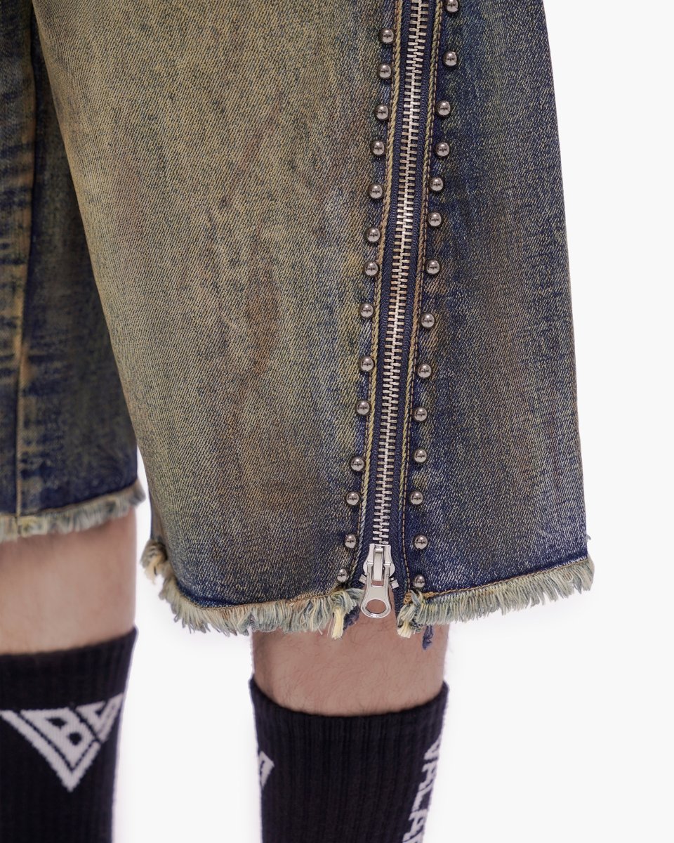 Chosen Jorts Dark Blue Vintage - Valabasas
