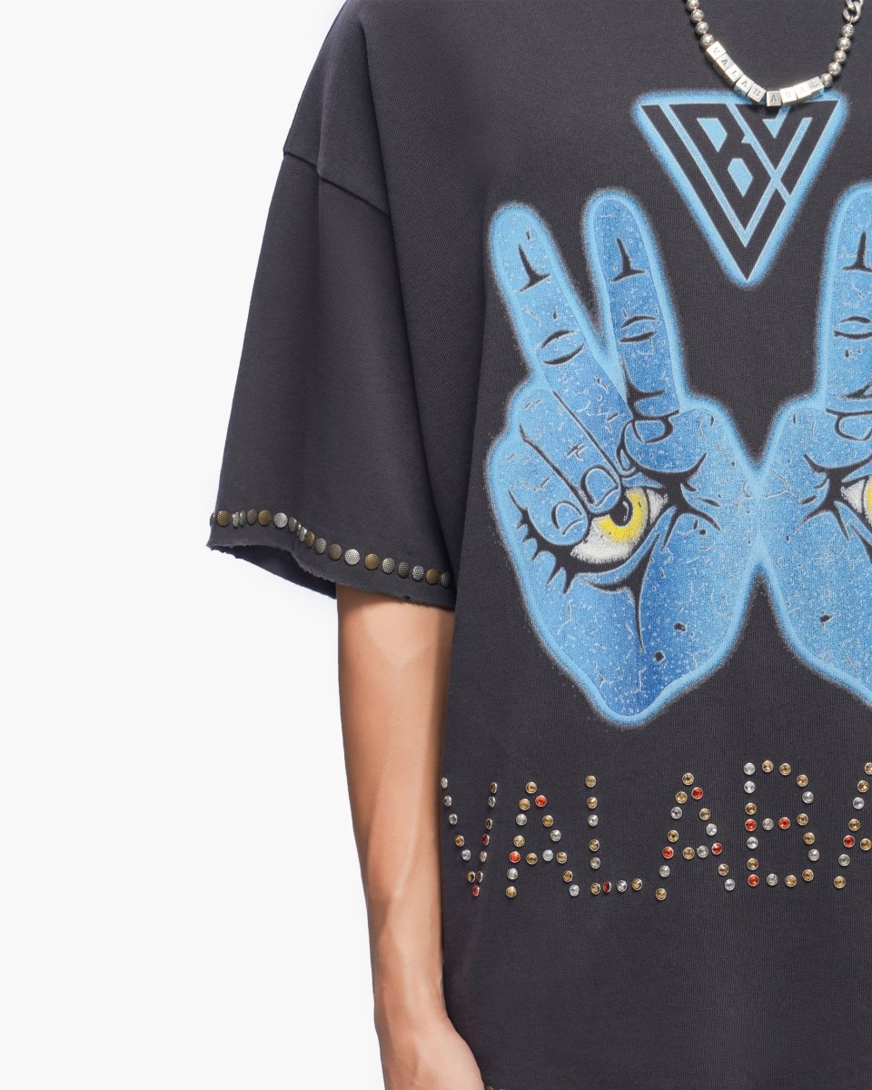 Clear Visions Vintage Grey Tee - Valabasas