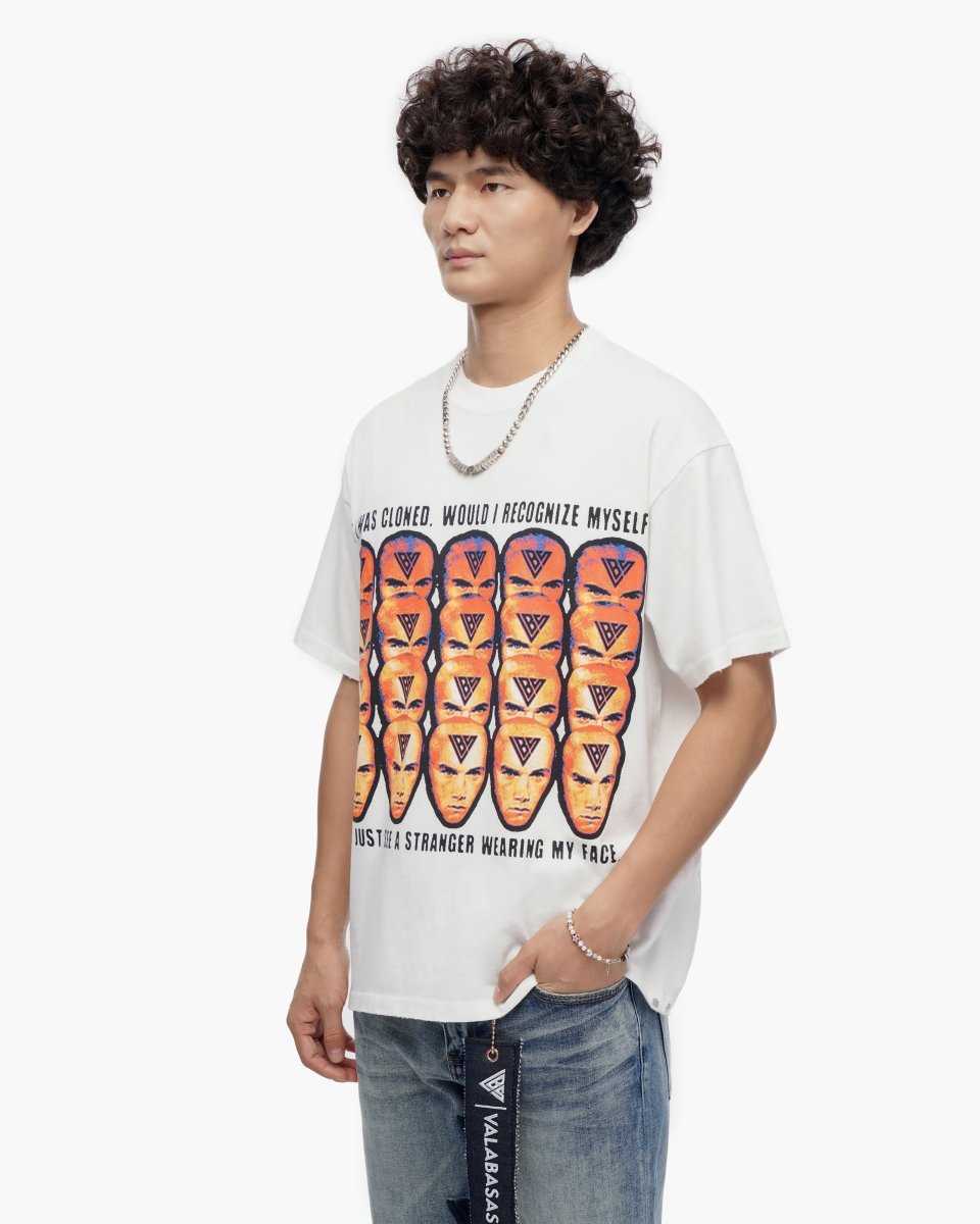 Cloned White Tee - Valabasas