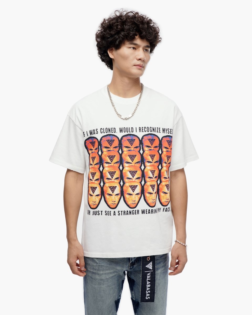 Cloned White Tee - Valabasas